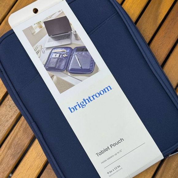 Navy Tablet Pouch - Picture 1 of 2
